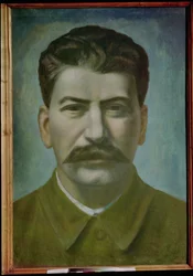 Portret van Joseph Stalin (Iosif Vissarionovich Dzhugashvili) (1879-1953) 1936